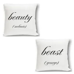 16x16 Couples Throw Pillow Sets
