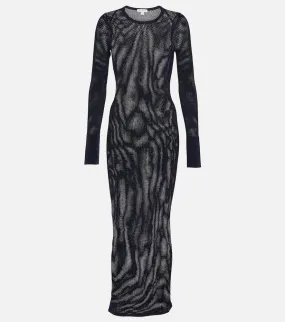 Alaia Archetypes fishnet gown