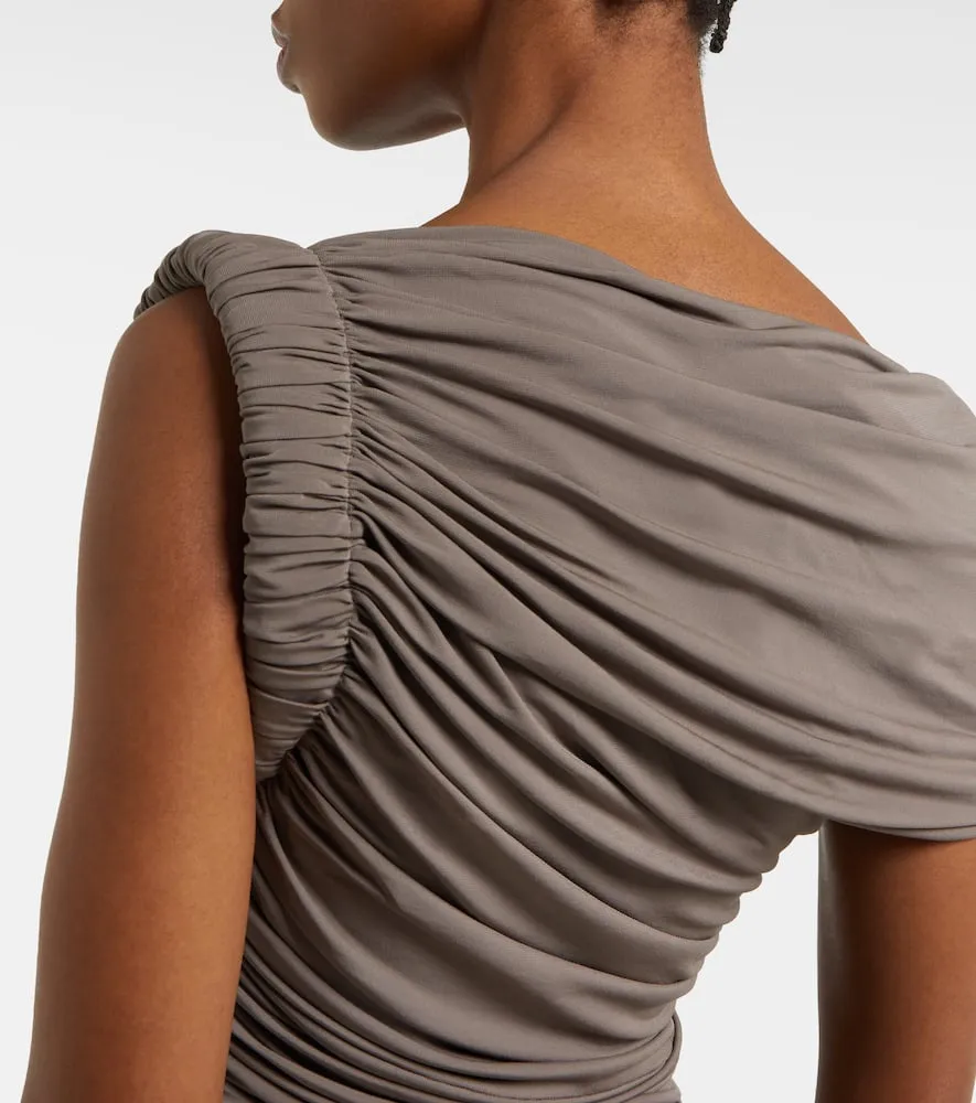 Alaia Asymmetric midi dress