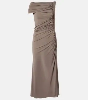 Alaia Asymmetric midi dress