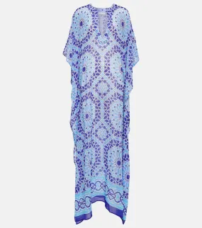 Alexandra Miro Roxanne printed chiffon kaftan