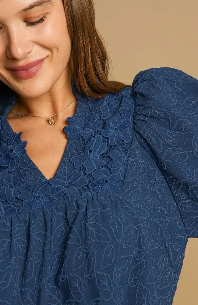 Amanda Lace Contrast Dress