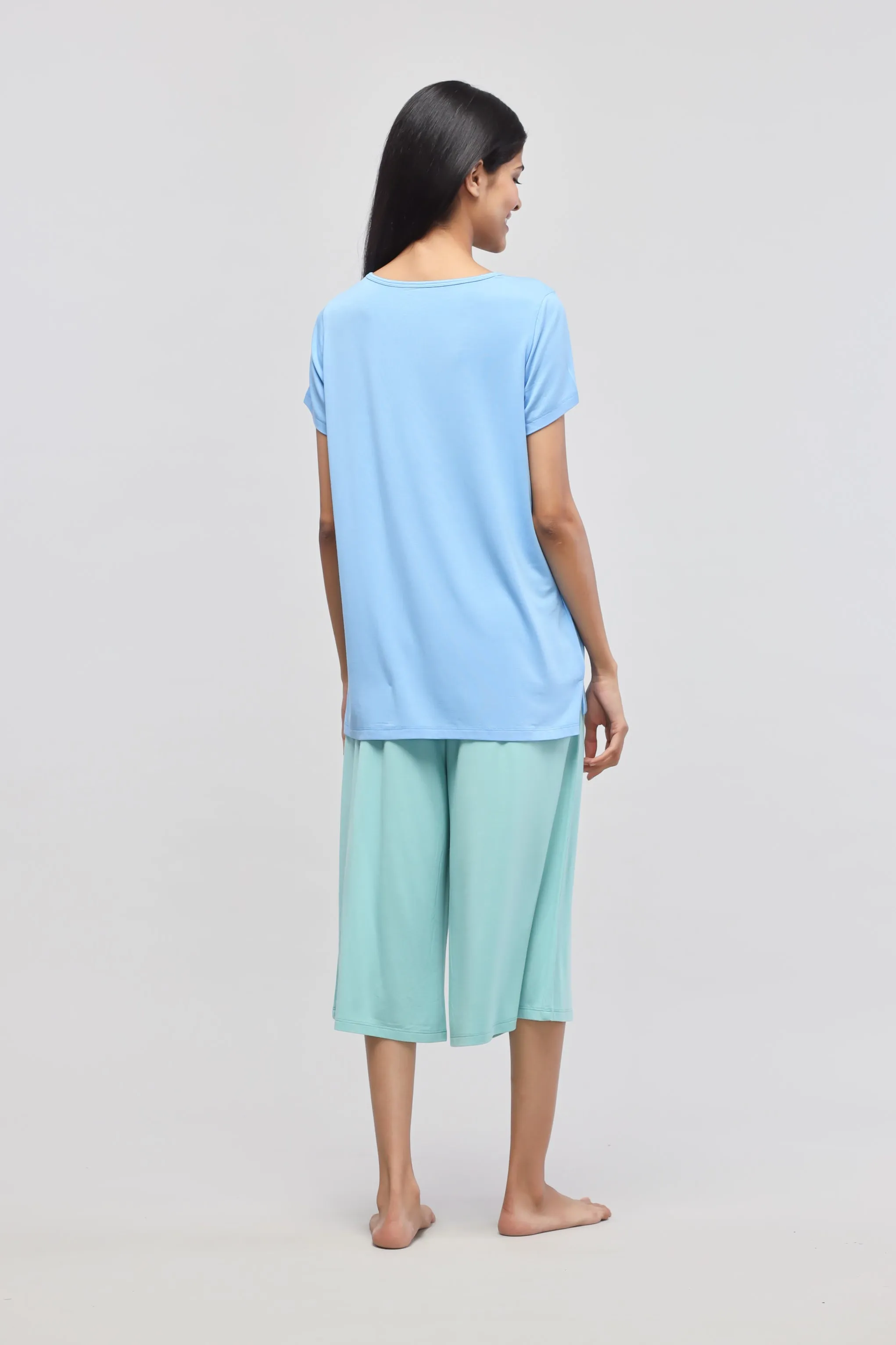 Aqua Culotte Set