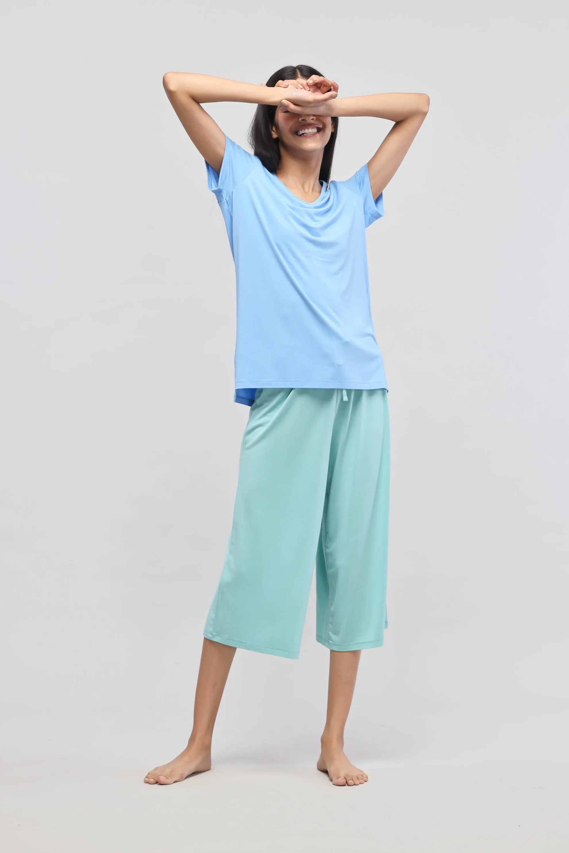 Aqua Culotte Set