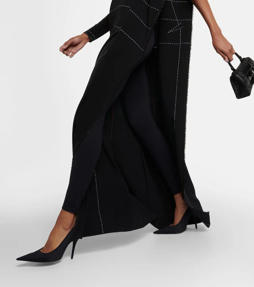 Balenciaga Draped jersey gown
