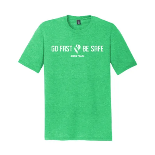 Bison Go Fast, Be Safe Grit Unisex T-Shirt