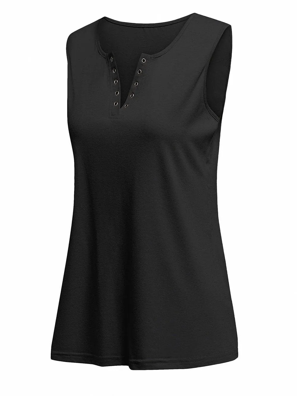 Black Skull Graphic Tank