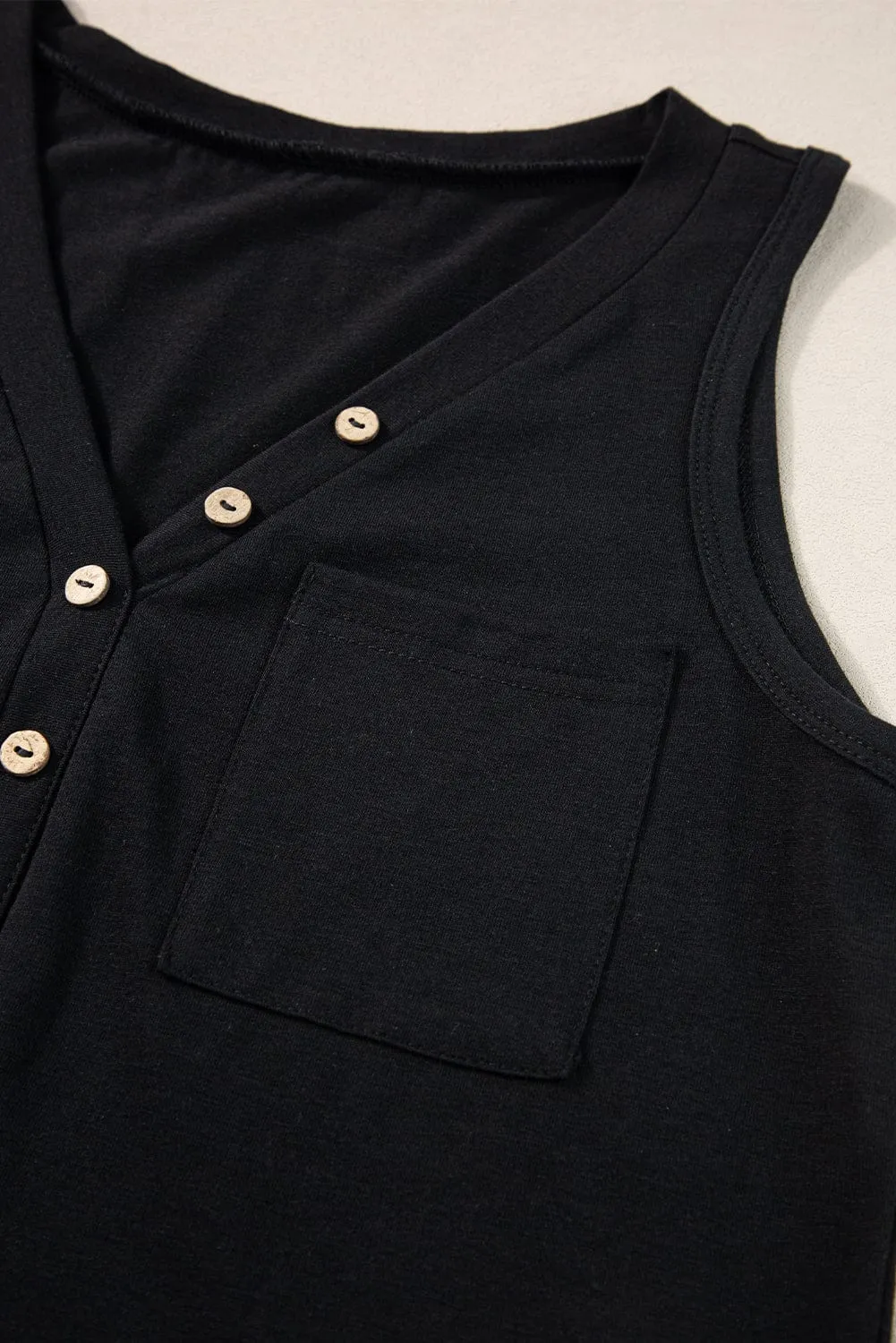 Black Skull Graphic Tank