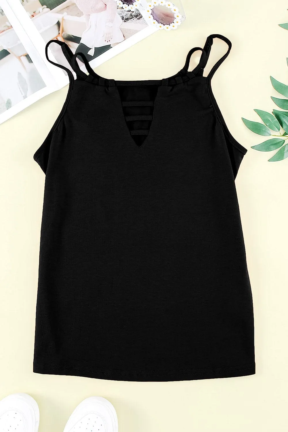 Black Skull Graphic Tank