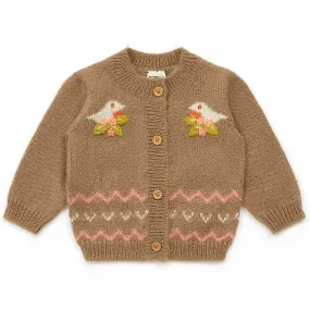 BONTON Rossignol Nightingale Baby Cardigan