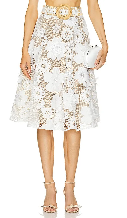 Bronx and Banco Emerie Skirt in White