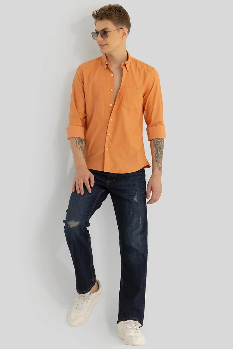 Button Down Orange Shirt