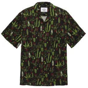 Cactus Plant Spread Collar - Green