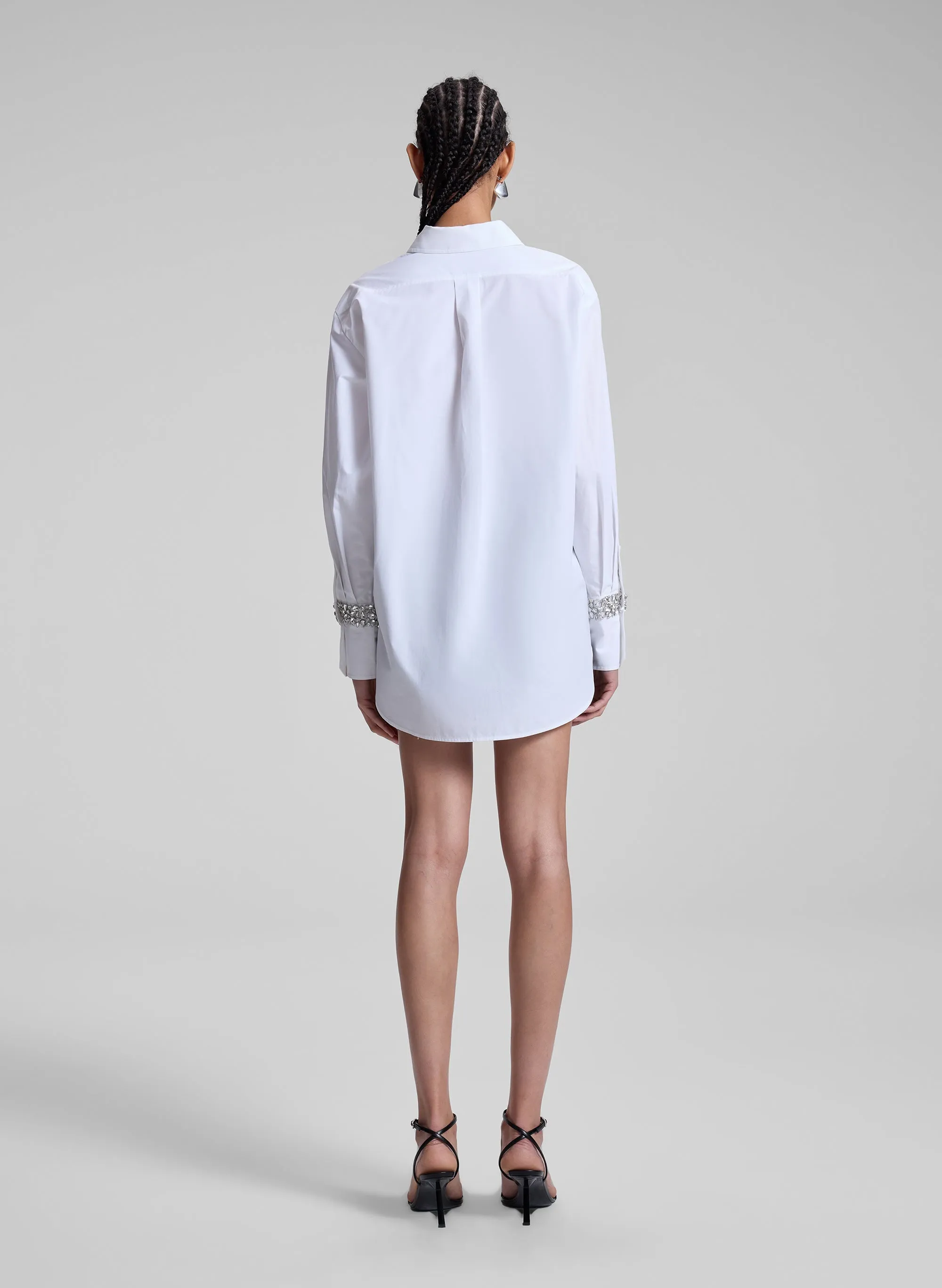 Calvin Embellished Sleeve Shirt