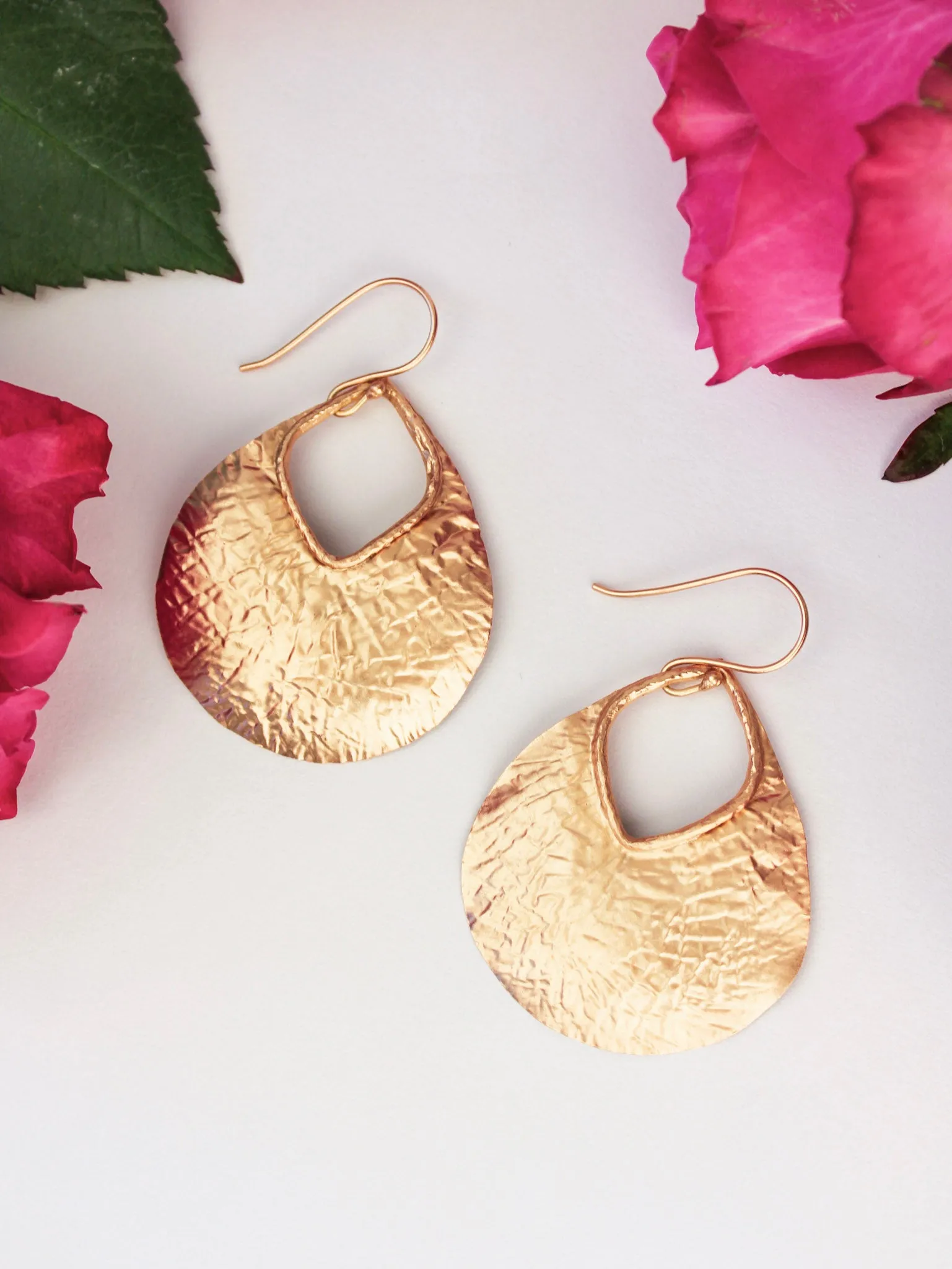 Camelia Drop Earrings
