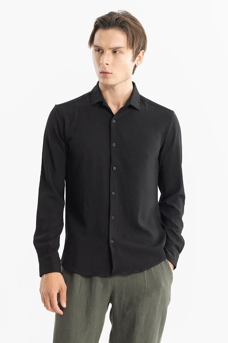 Chagrin Black Shirt