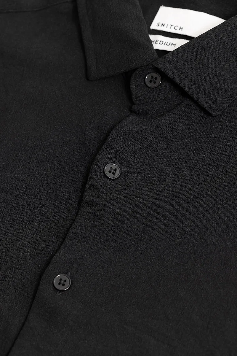 Chagrin Black Shirt
