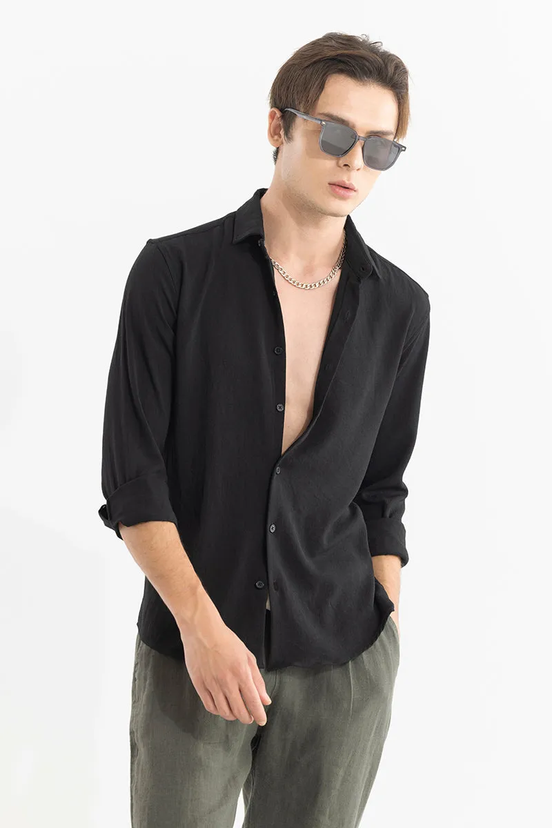 Chagrin Black Shirt