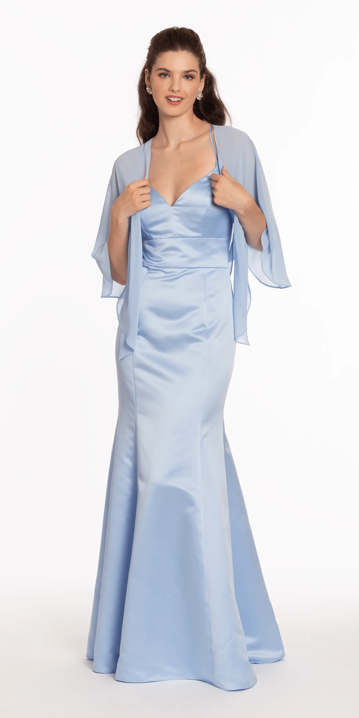 Chiffon Convertible Cape