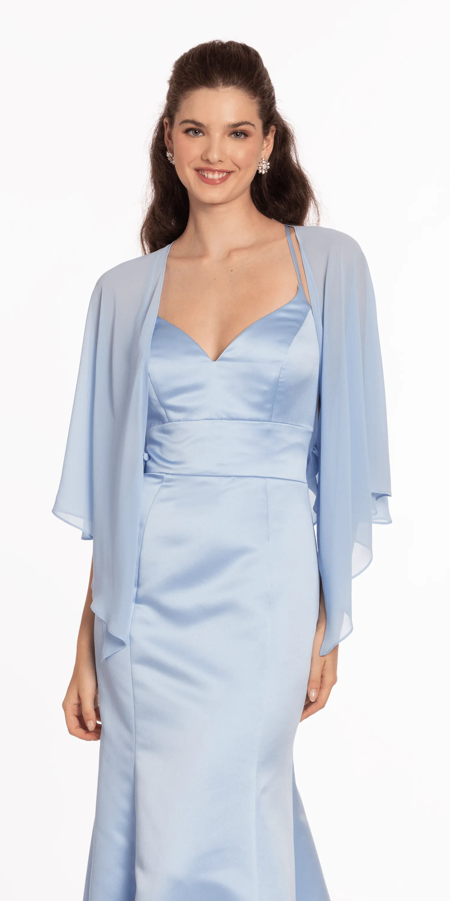 Chiffon Convertible Cape