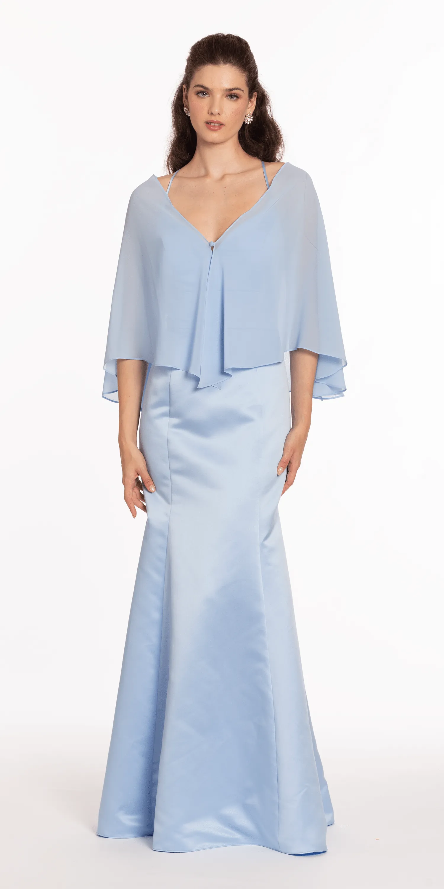 Chiffon Convertible Cape