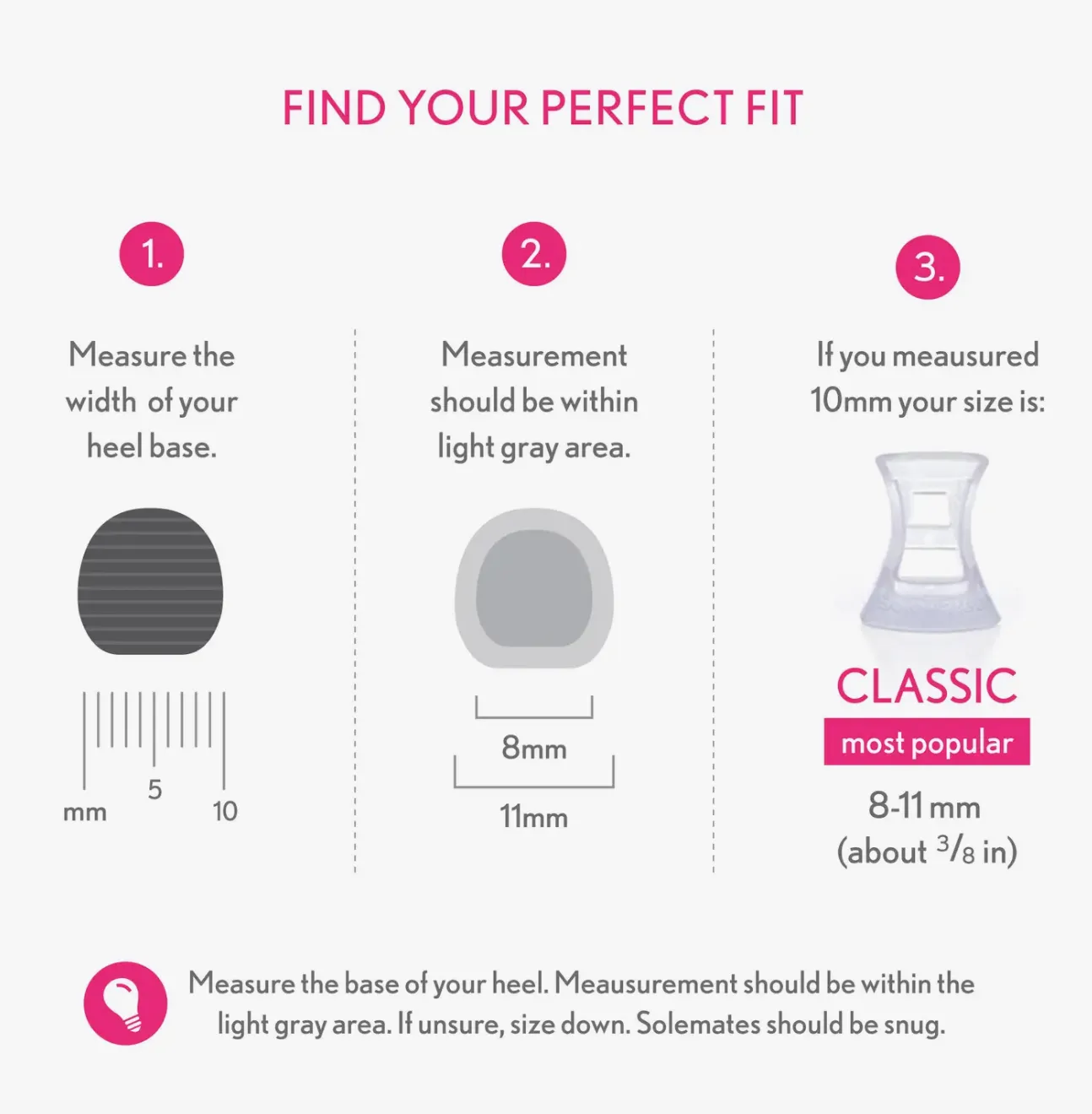 Clear High Heel Protectors (Complete set)