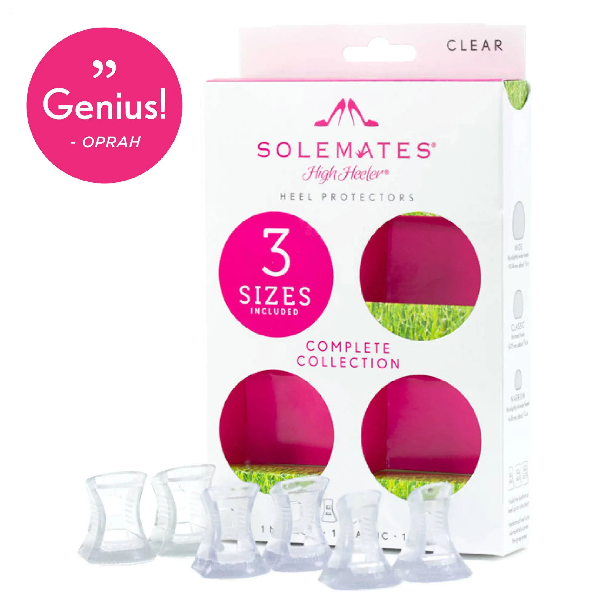 Clear High Heel Protectors (Complete set)