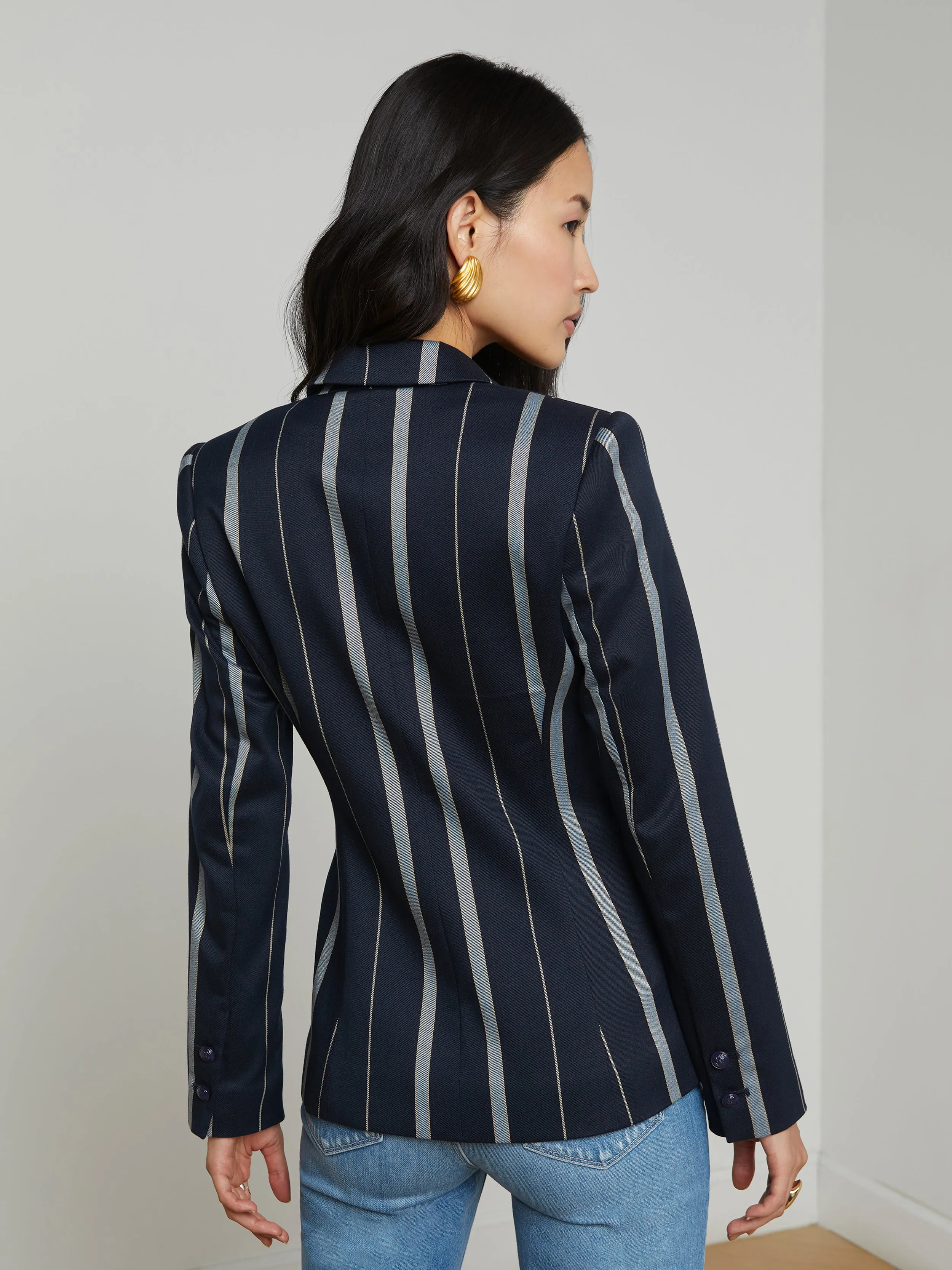 Clementine Striped Blazer