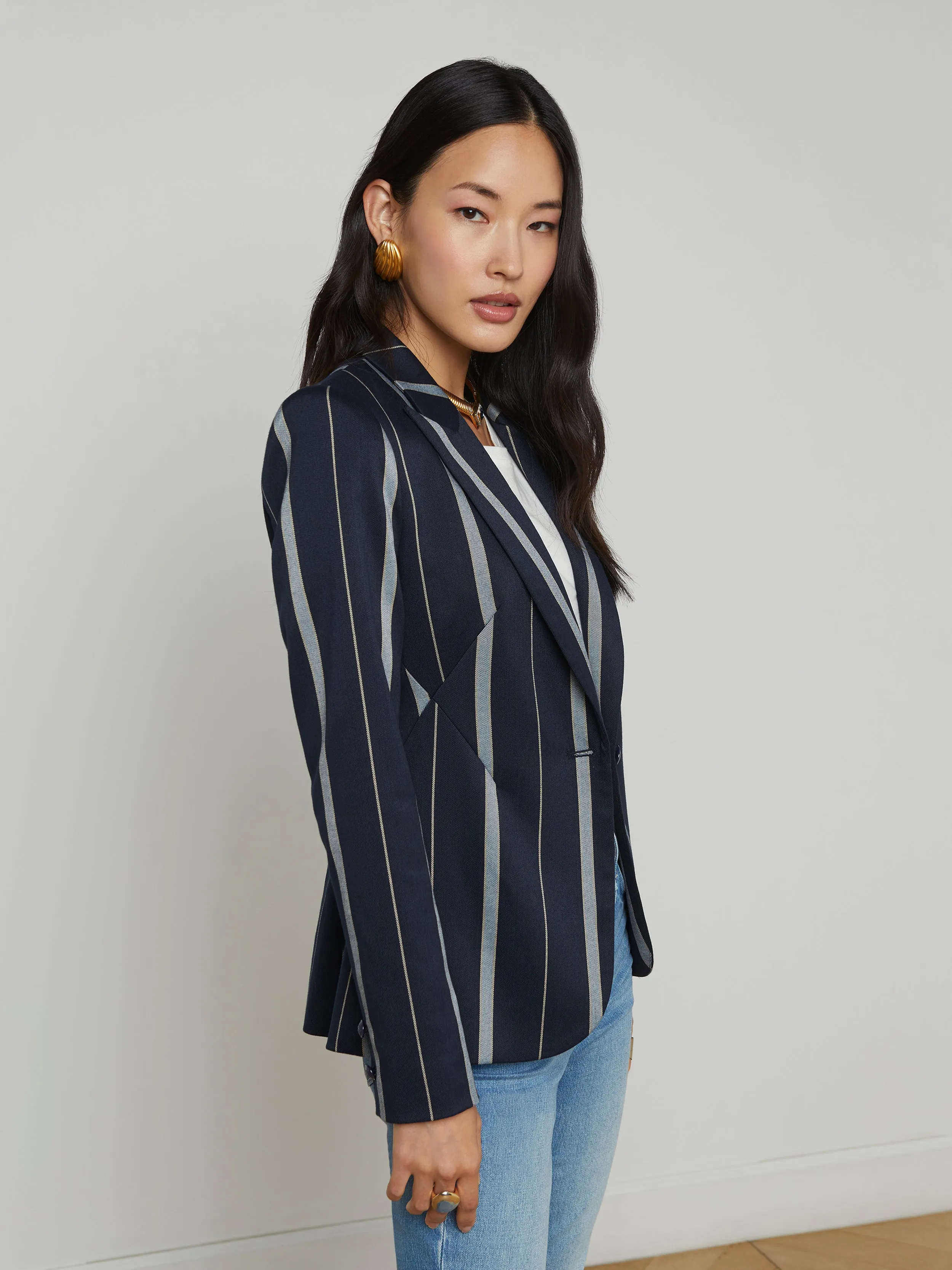 Clementine Striped Blazer