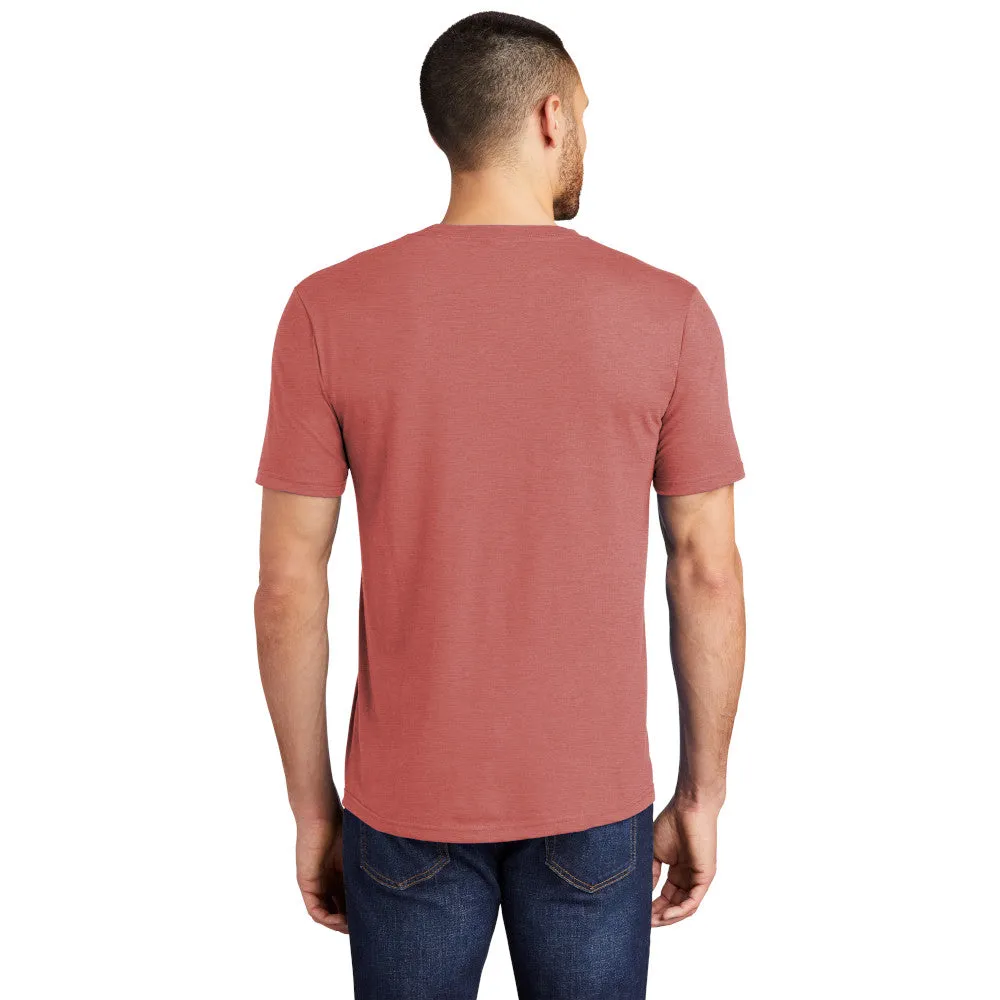 District DM130 Perfect Tri Tee - Blush Frost