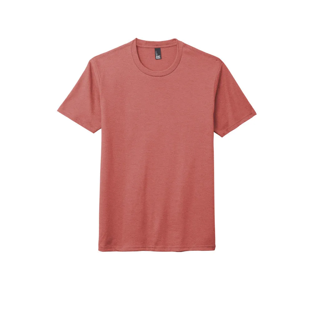 District DM130 Perfect Tri Tee - Blush Frost