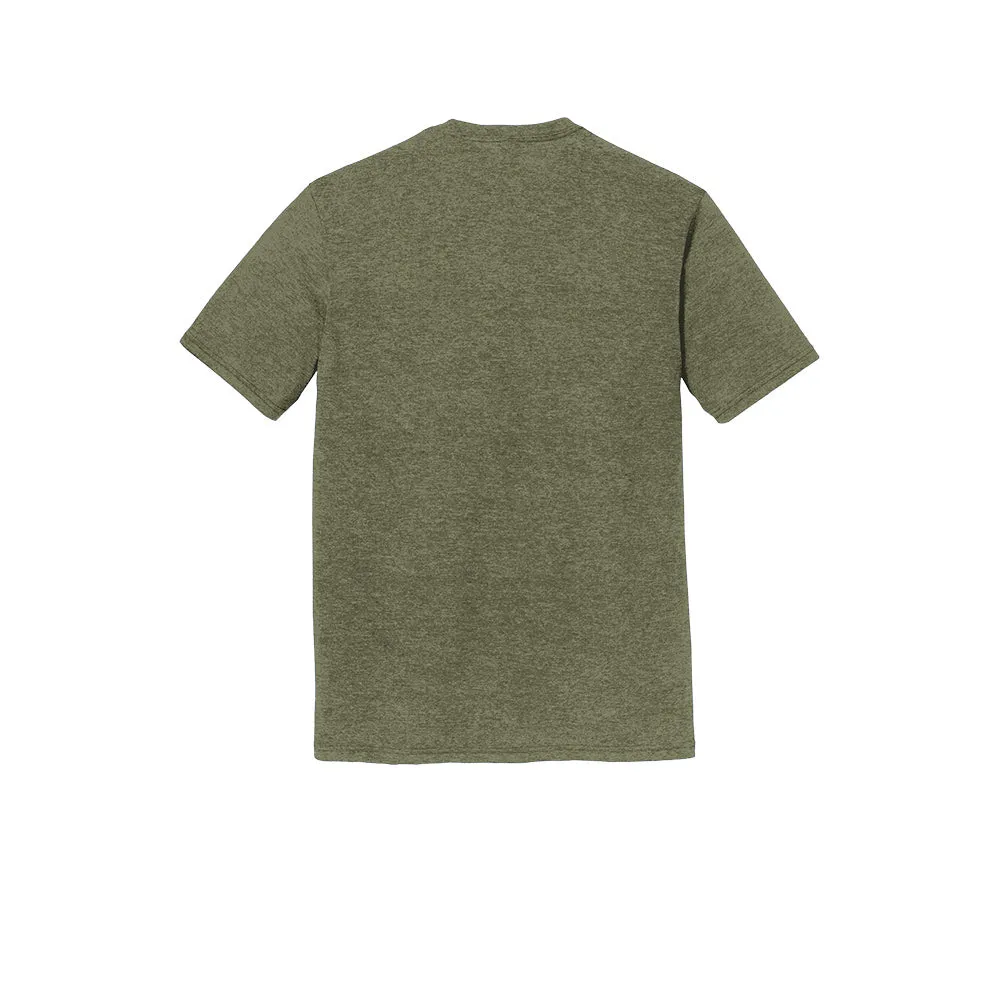 District DM130 Perfect Tri Tee - Military Green Frost