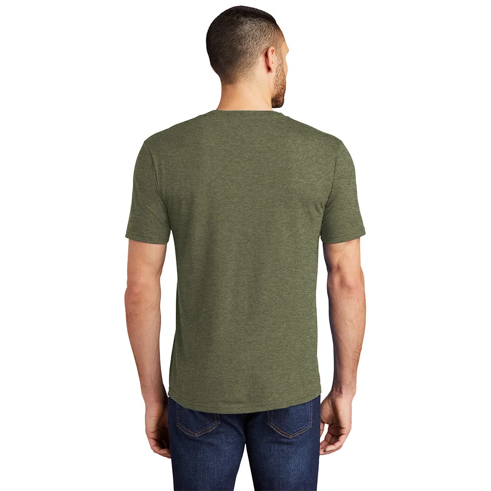 District DM130 Perfect Tri Tee - Military Green Frost