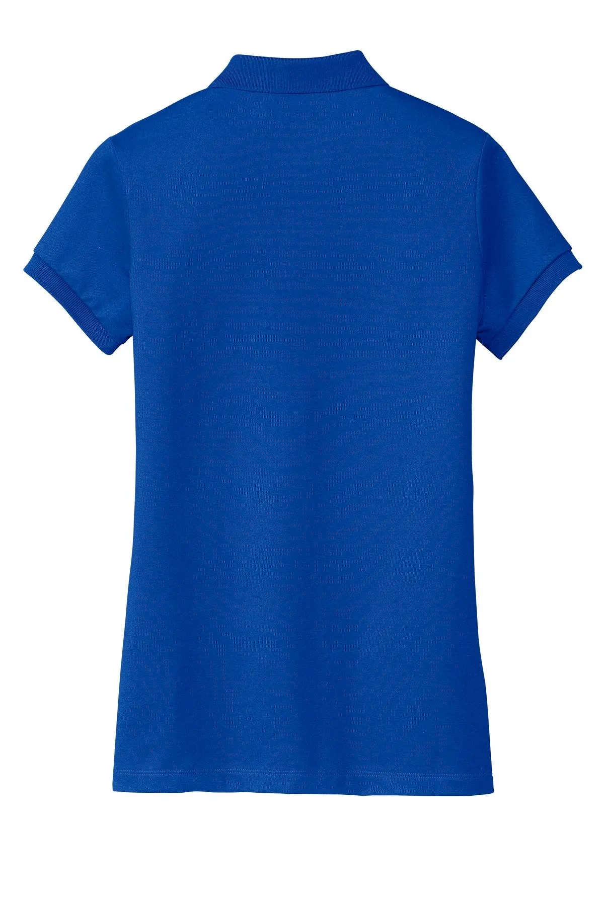 District Made Ladies Stretch Pique Polo. DM425