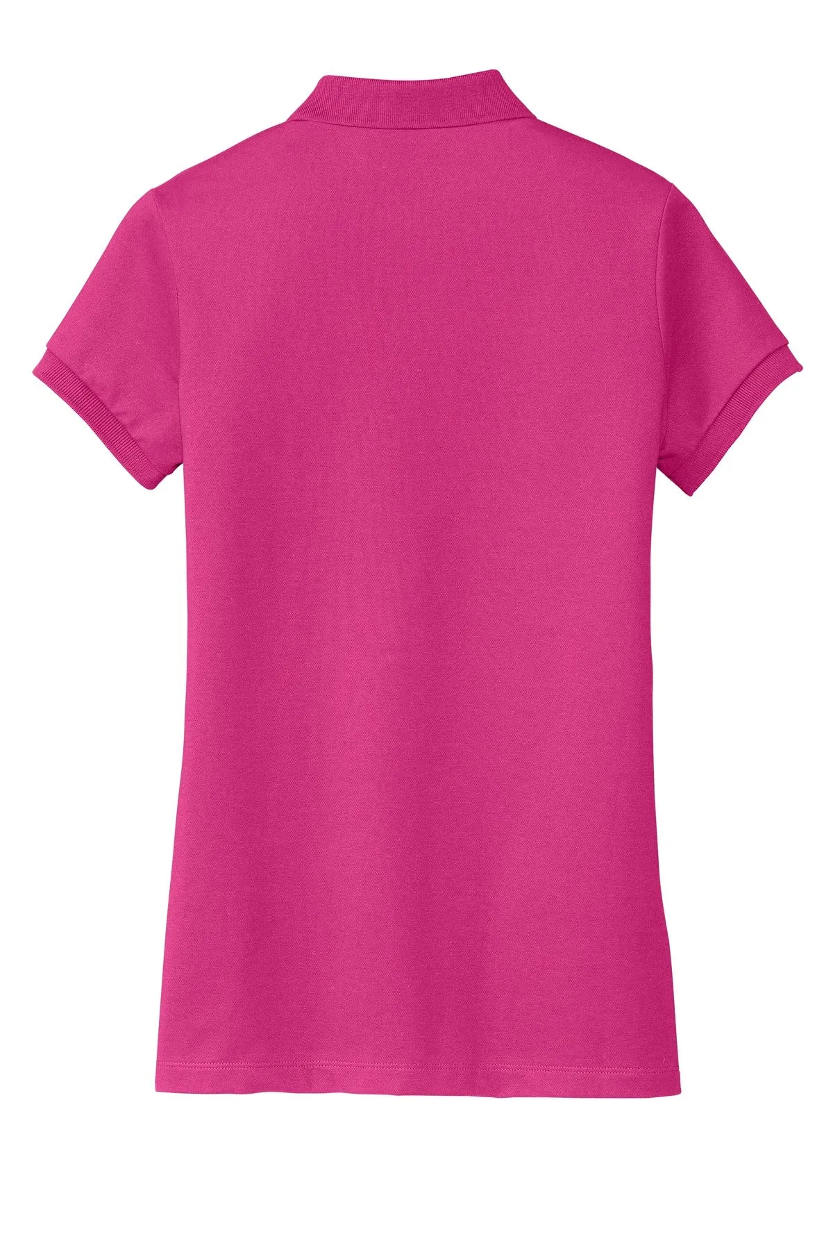 District Made Ladies Stretch Pique Polo. DM425