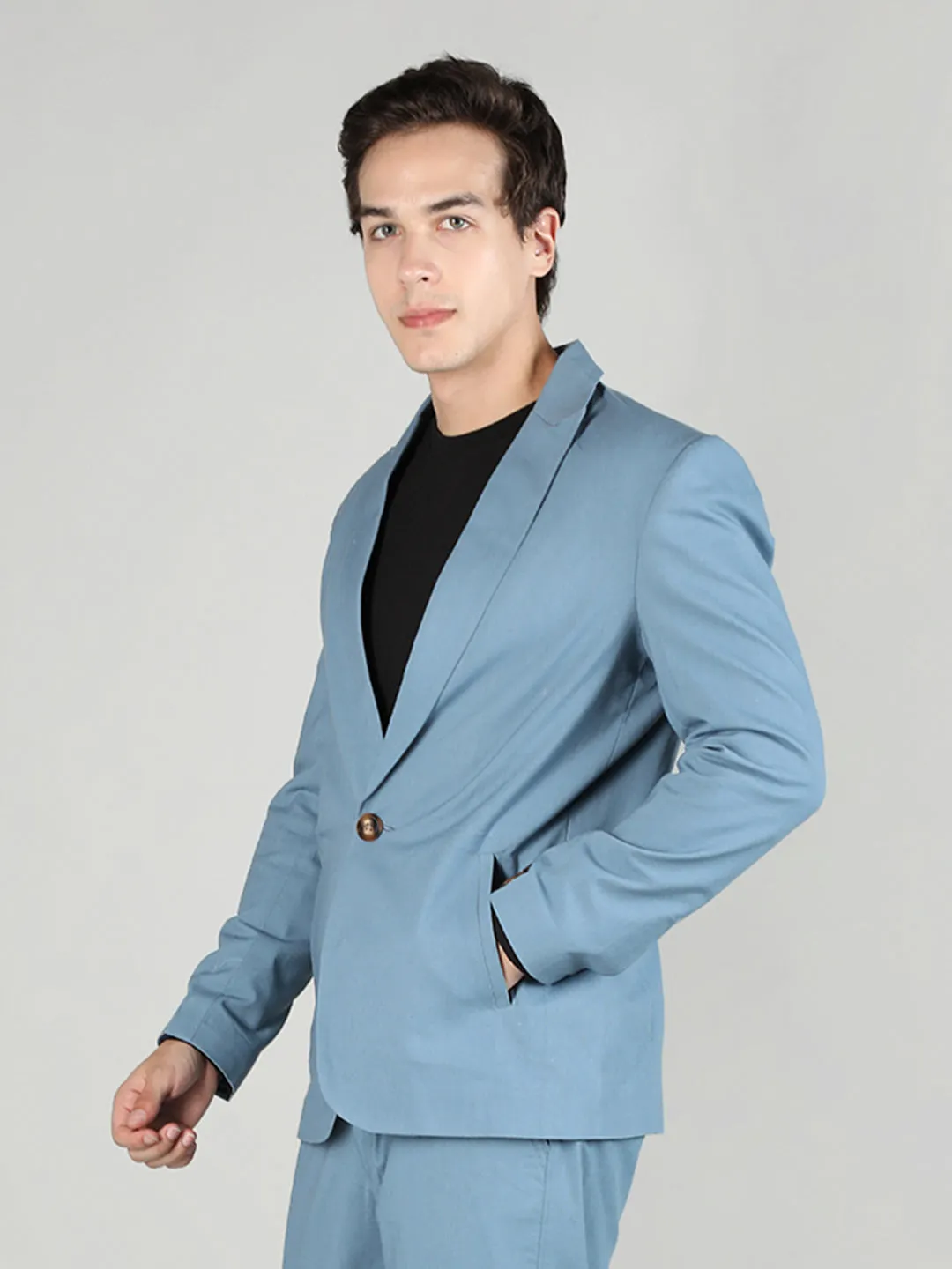 DLANXA Slim Fit Single Breasted Casual Formal Blazer for Men