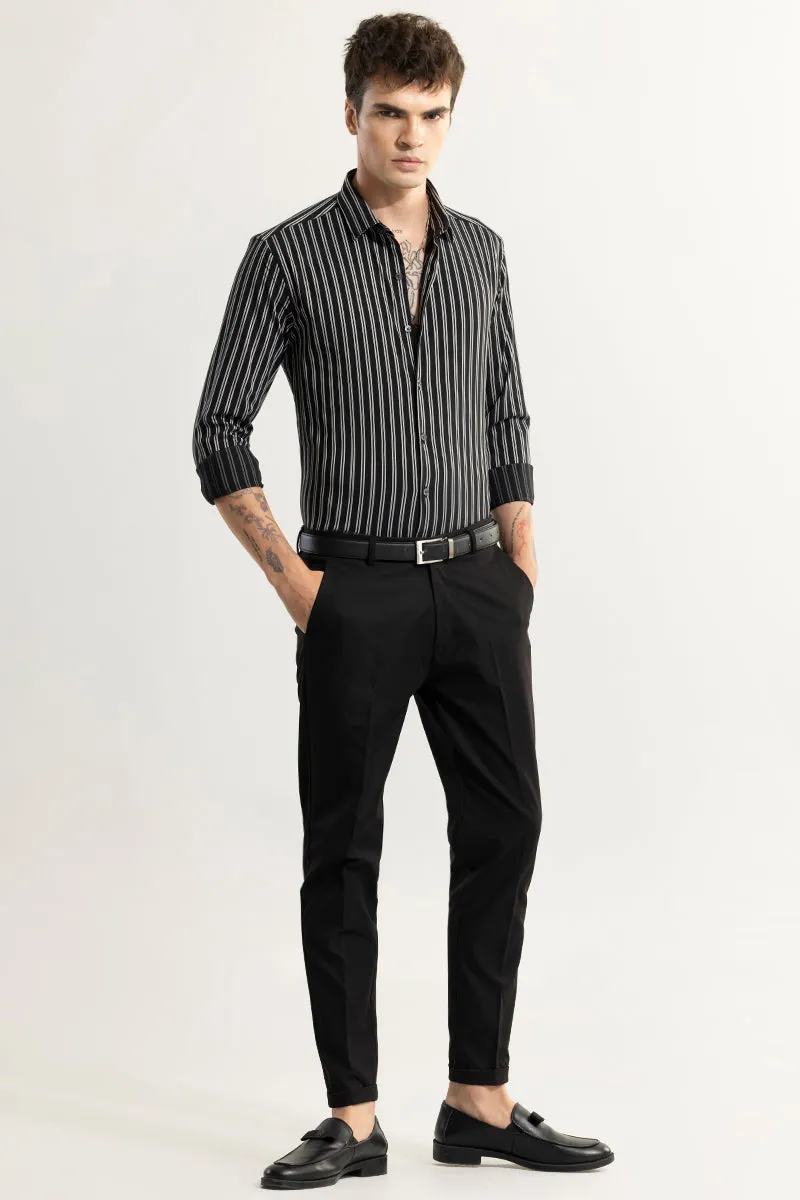 Dual Stripe Line Sliver Shirt