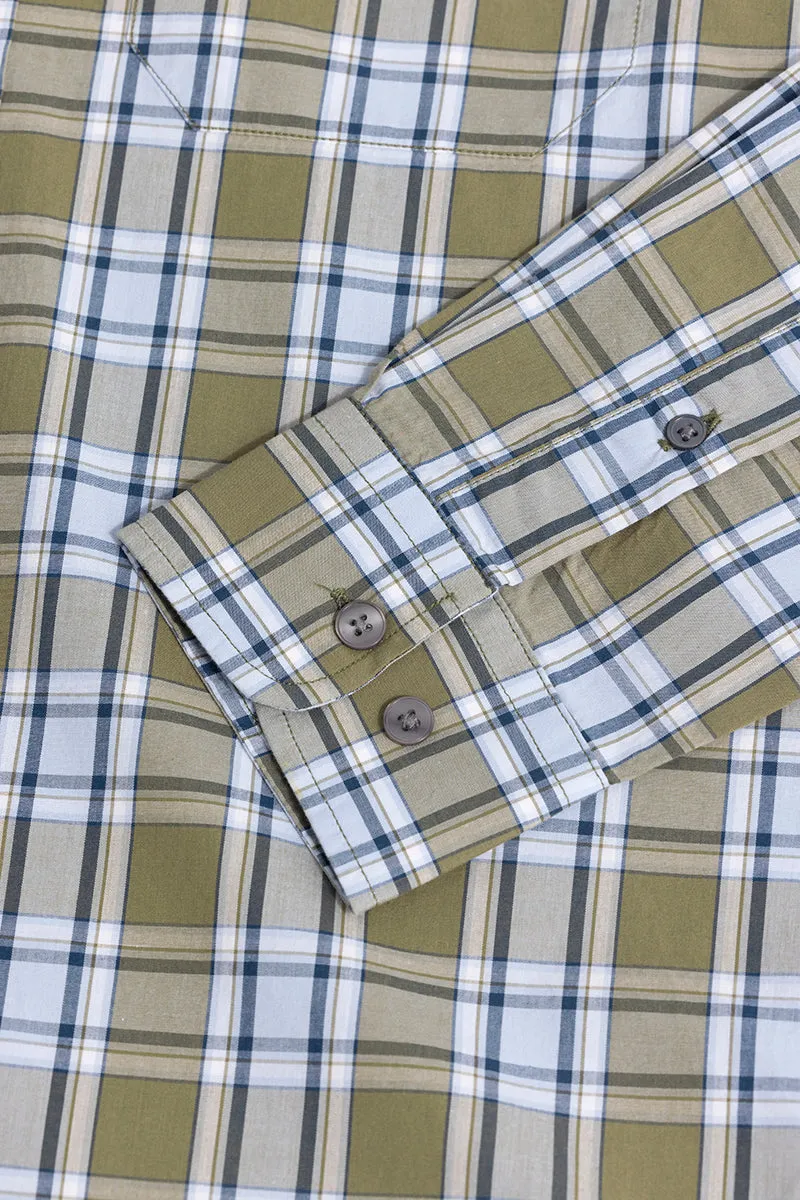 Eclectic Check Green Shirt