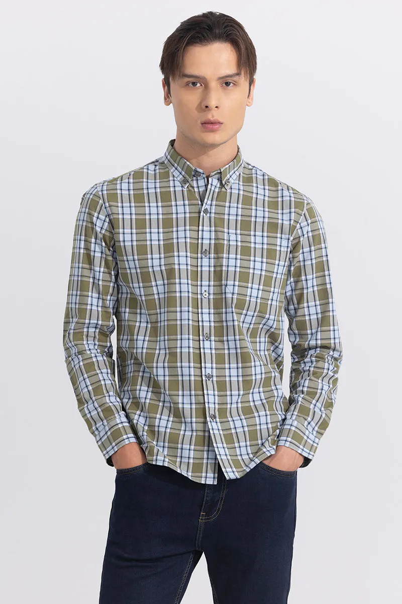 Eclectic Check Green Shirt