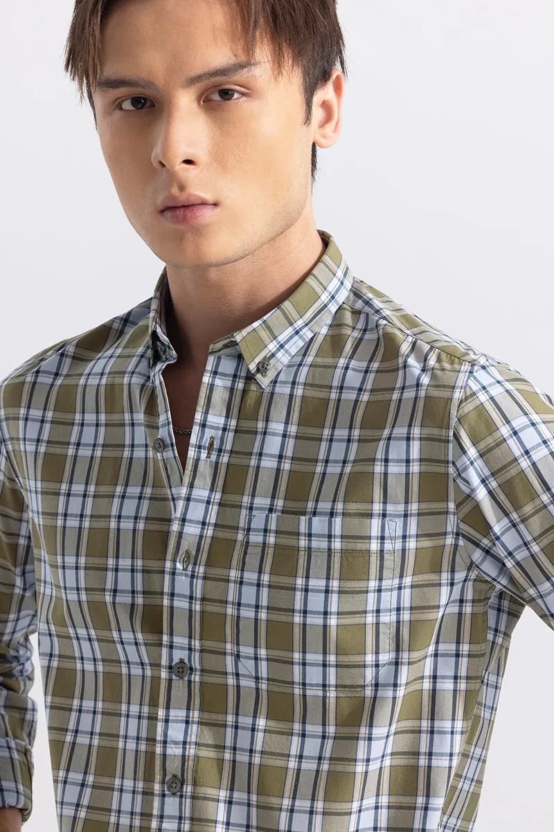 Eclectic Check Green Shirt