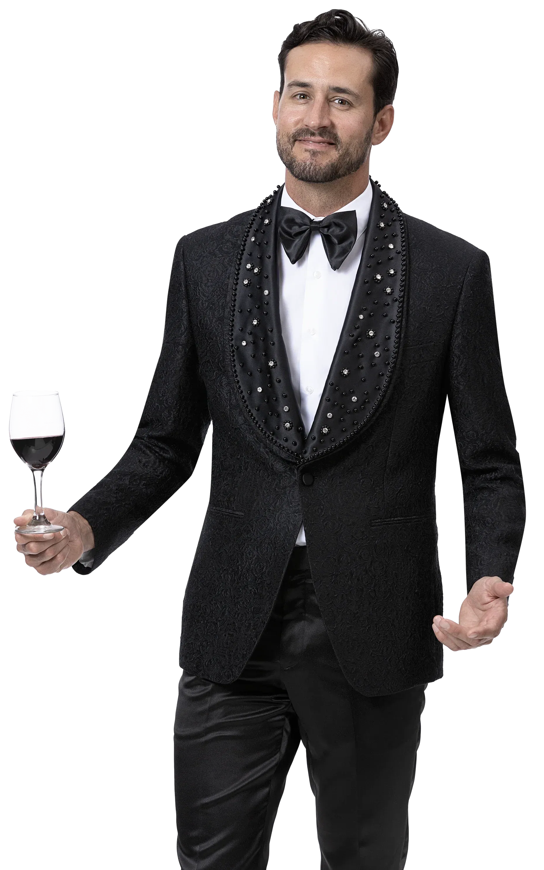EJ Samuel Fashion Blazer J169-Black