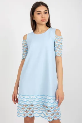 Elegant Lakerta Openwork Cocktail Dress