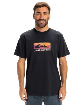 EV Gradient Box T-Shirt in Dark Navy