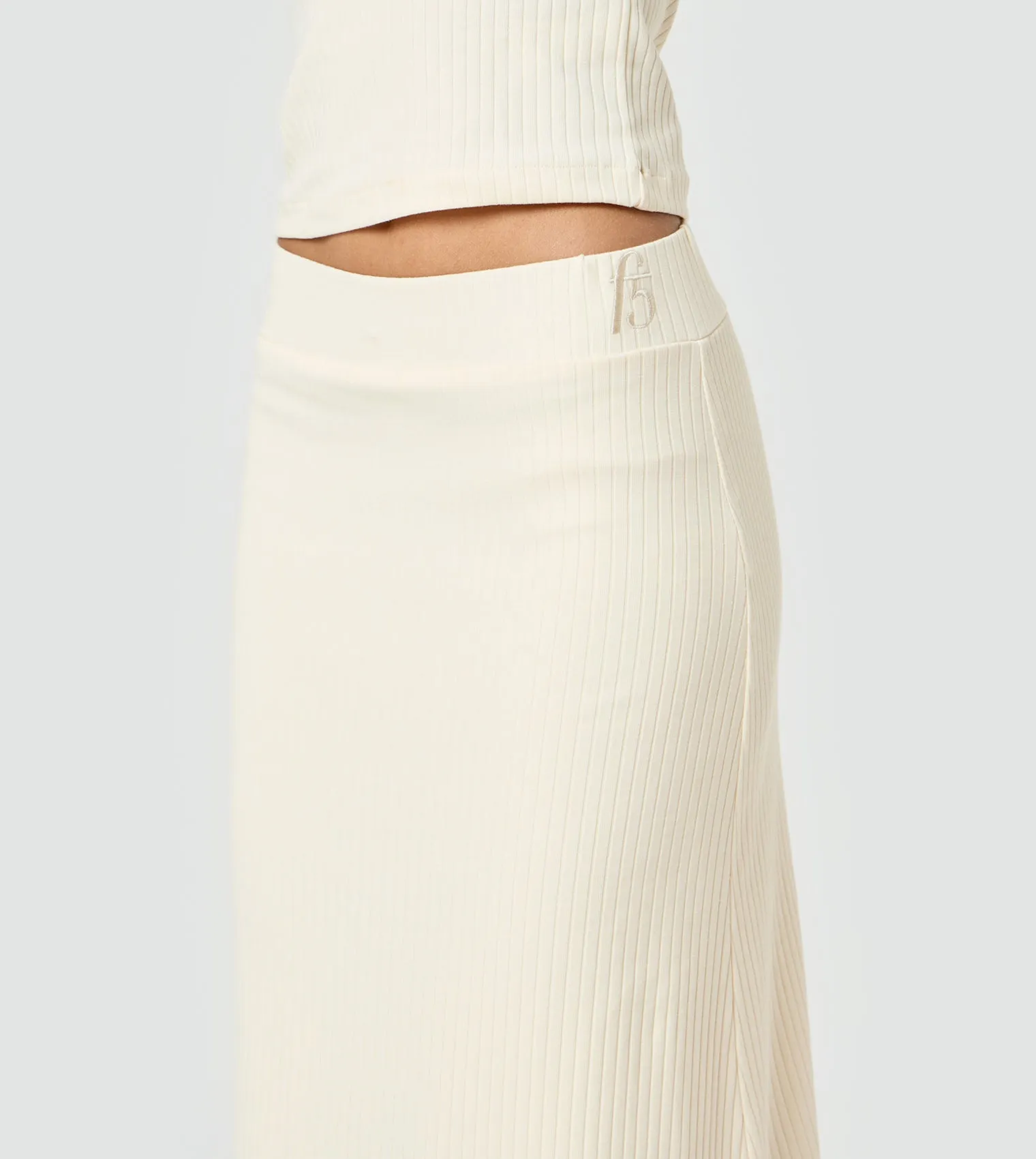 F5 Body Fit Ribbed Skirt