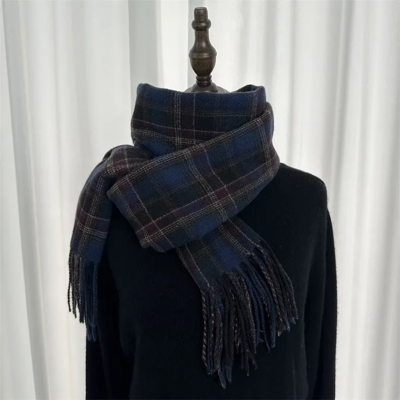 Fashion Plaid Scarf For Women