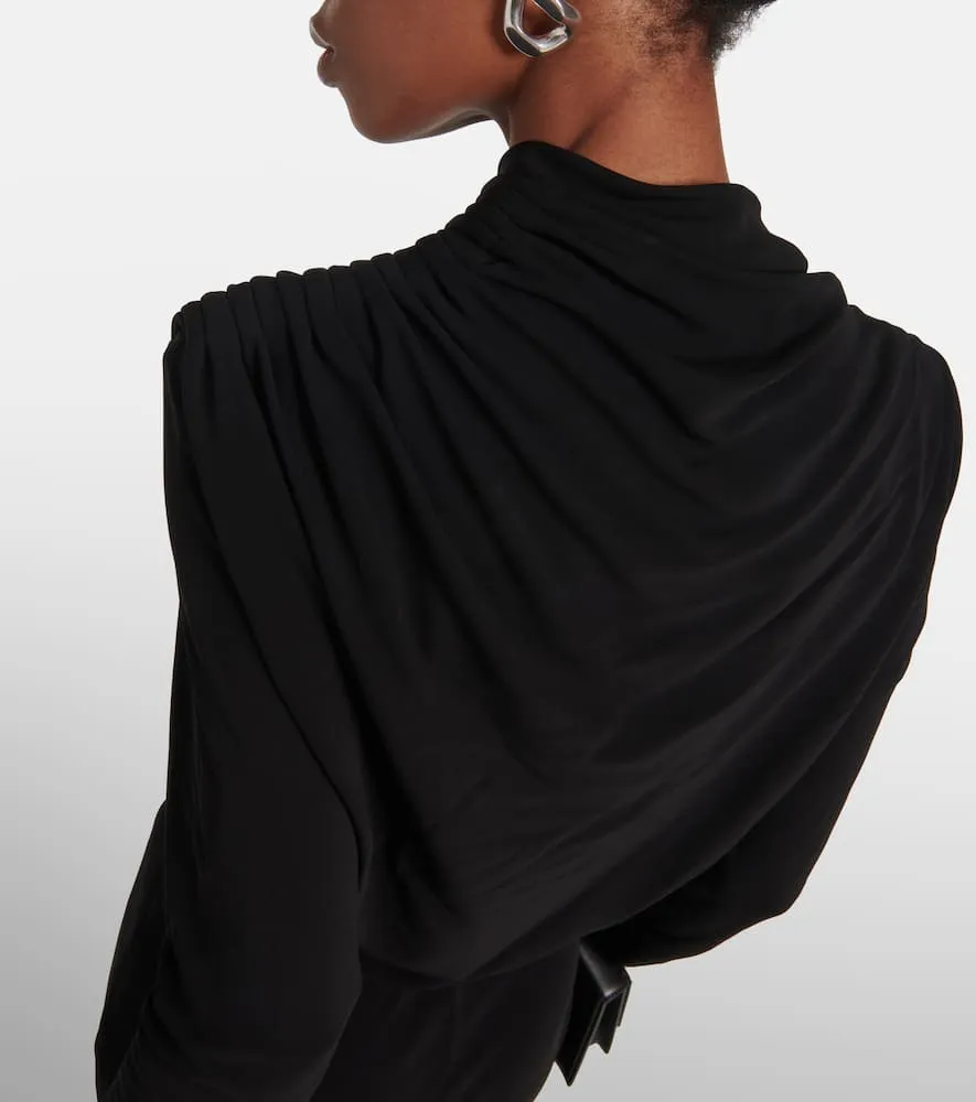 Fforme Joy pleated jersey maxi dress