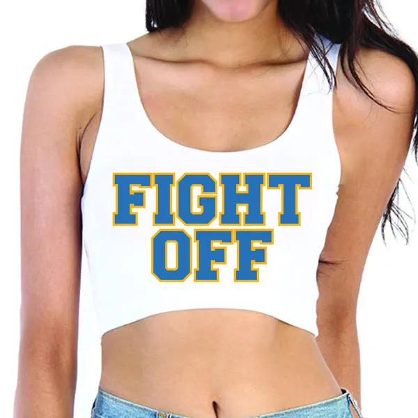 Fight Off Crop Tank Top