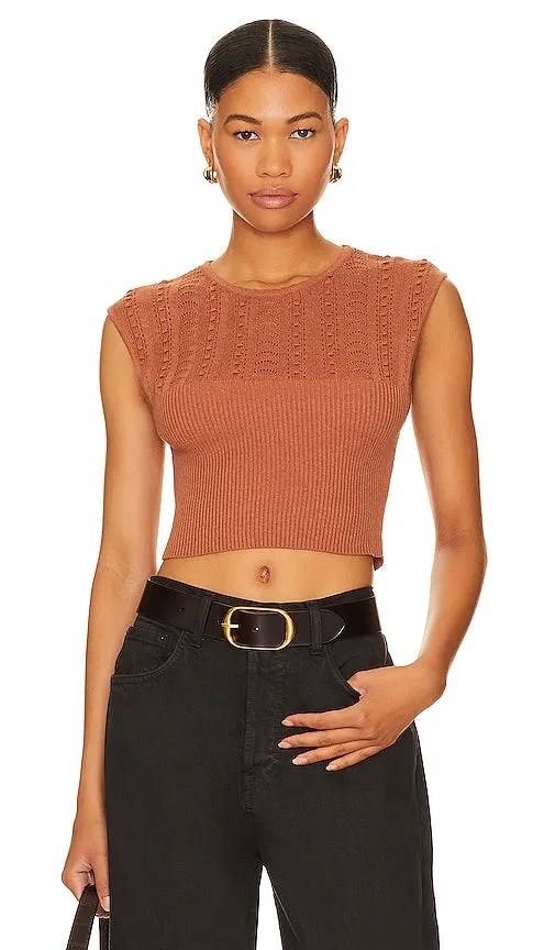 Free People x Intimately FP Catchin Dreams Top in Rust