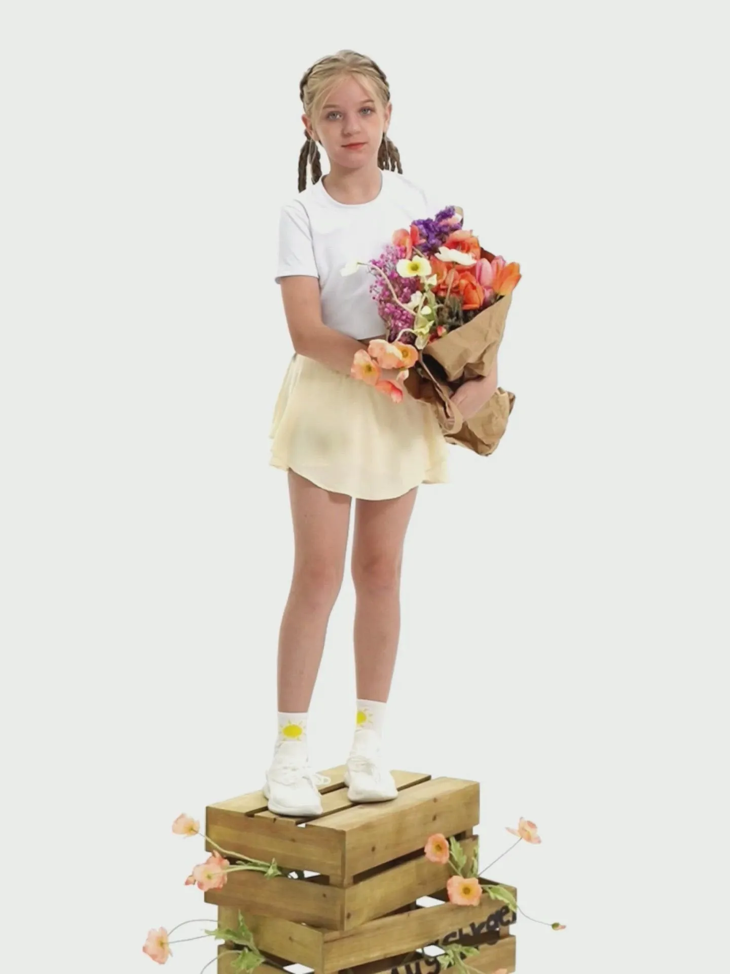 High-Rise Flattering Ballet Skirts for Girls