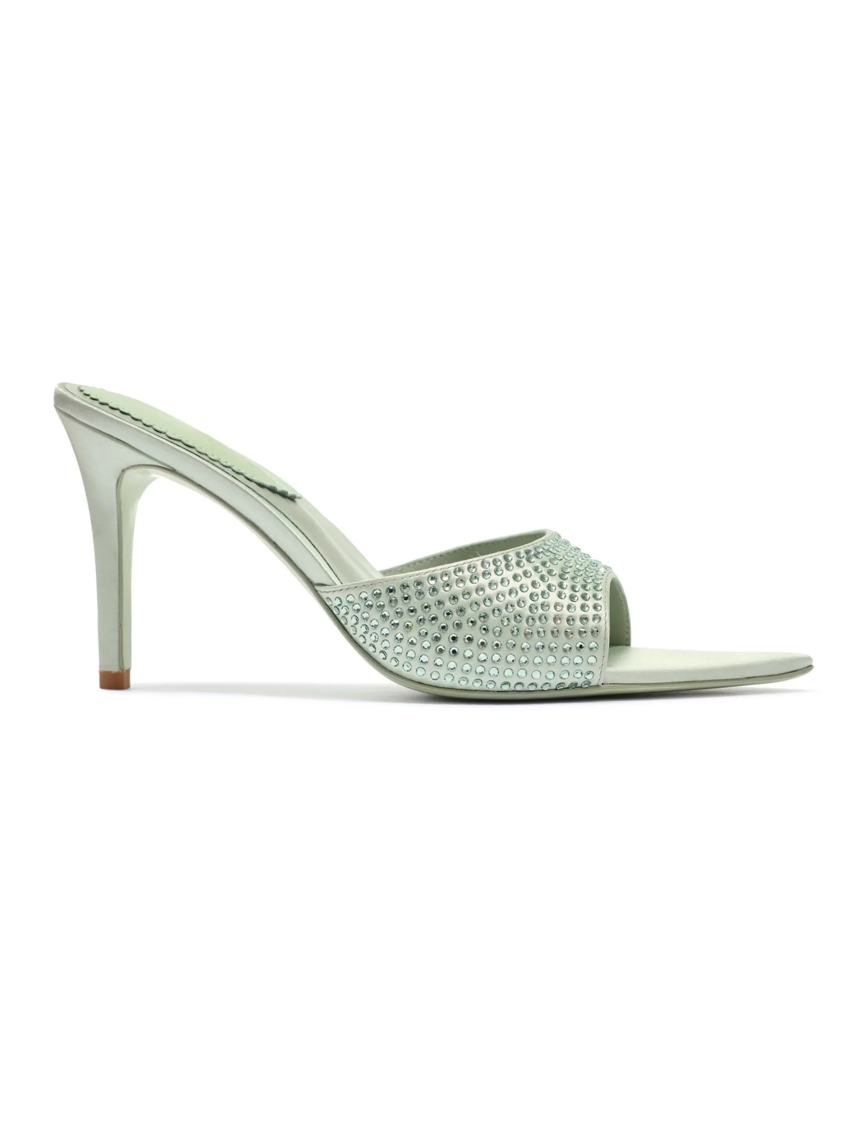 Kate Diamond Heels (Green) (Final Sale)